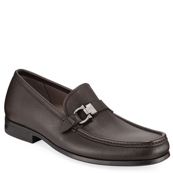 { Salvatore Ferragamo } Adam Loafer in Hickory - Picture 8 of 8